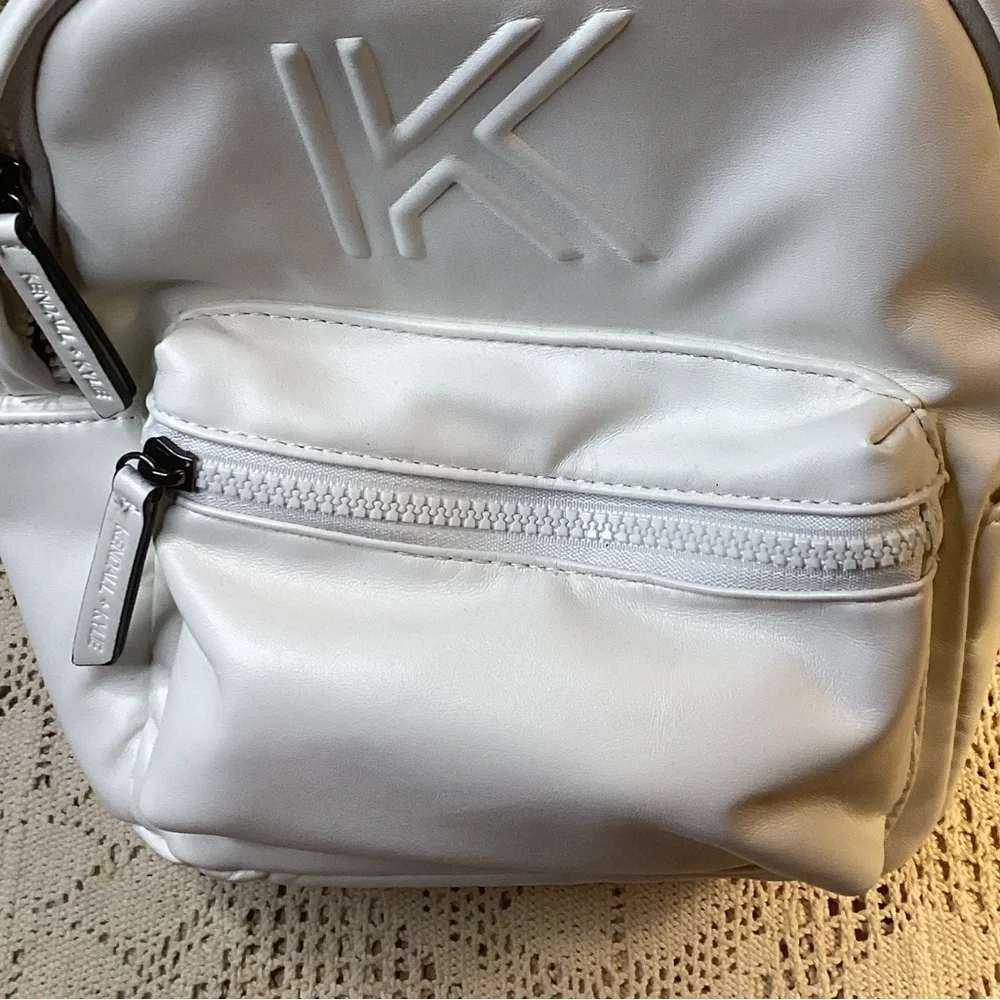 NEW White Kendall & Kylie Backpack
